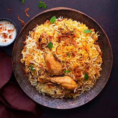  Hyderabadi Biryani – Sycące Danie Mięsne z Aromatycznym Ryżem i Krwistoczerwonym Czemberem!